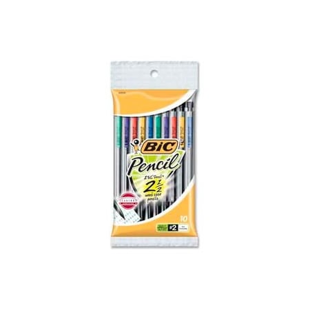 Bic Bic Mechanical Pencil, 0.7mm, Assorted Barrels, 10/Pack MPP101